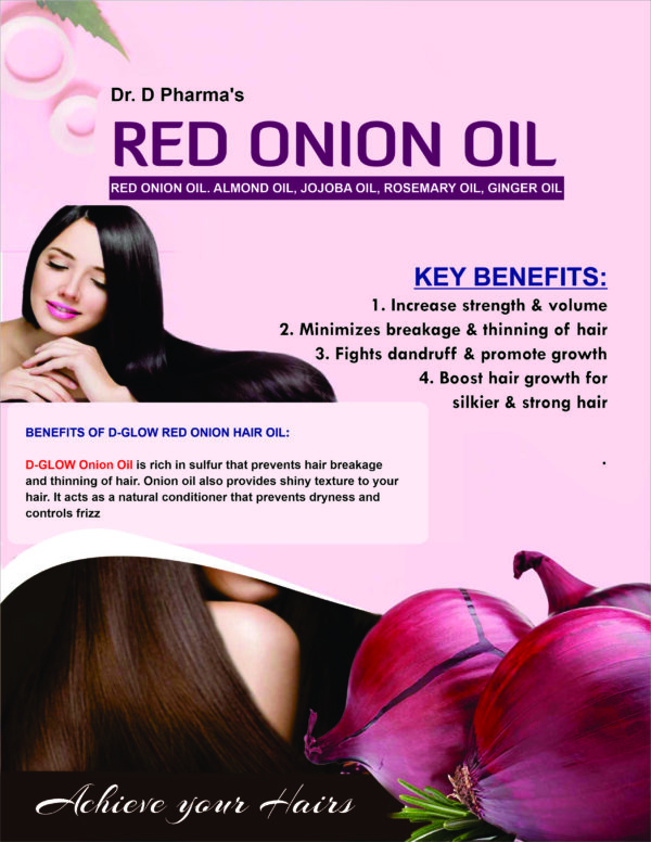 DR.D PHARMA'S RED ONION OIL